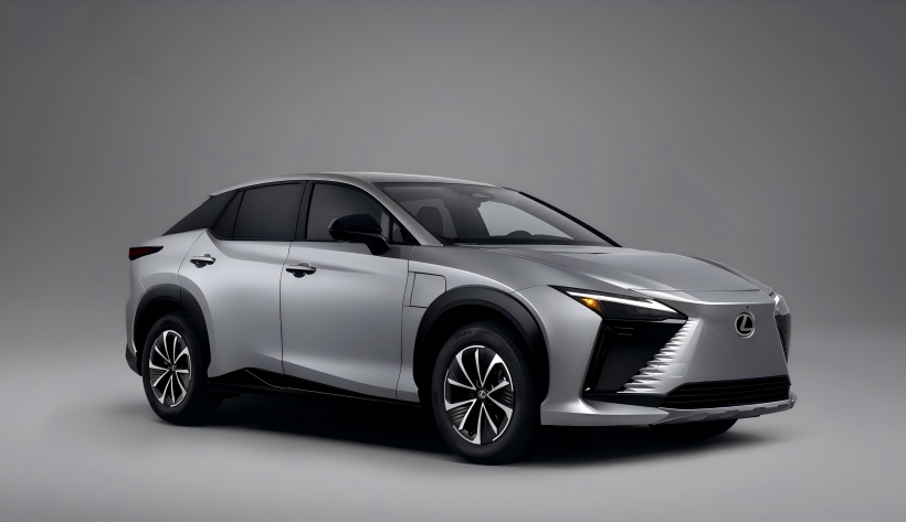 Lexus RZ berriaren irudi ofizialak; Erdialdeko tamainako purua - SUV elektrikoa