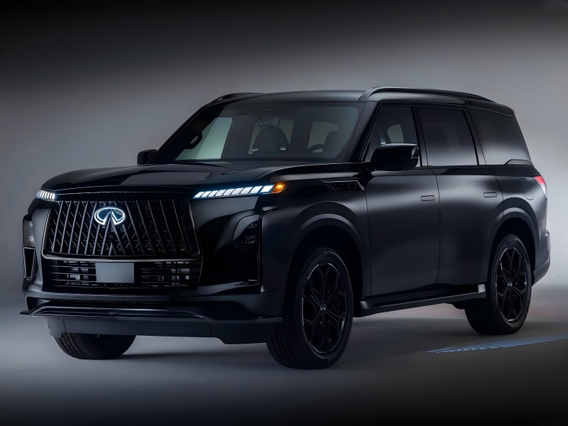 Kanpo beltza Kit / 3.5t V6 Power - 2026ko QX80 Sport bertsioko 2026 irudi ofizialak